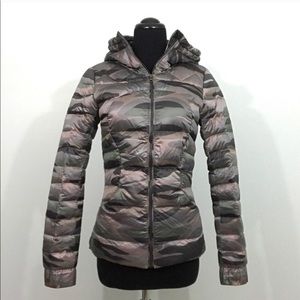RARE Camo Lululemon Fluffin Awesome Down Jacket